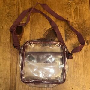 Clear Sling Bag, Clear Bag Stadium Approved, Transparent Shoulder Crossbody
